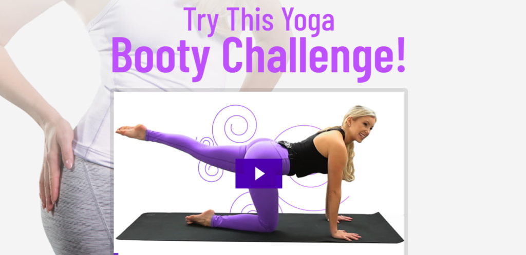 Yoga training Booty Challenge