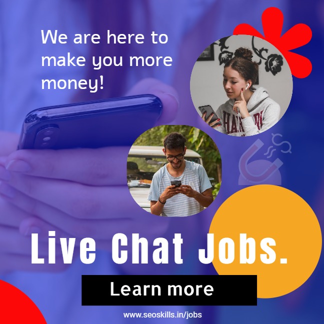 live chat jobs, part time full time