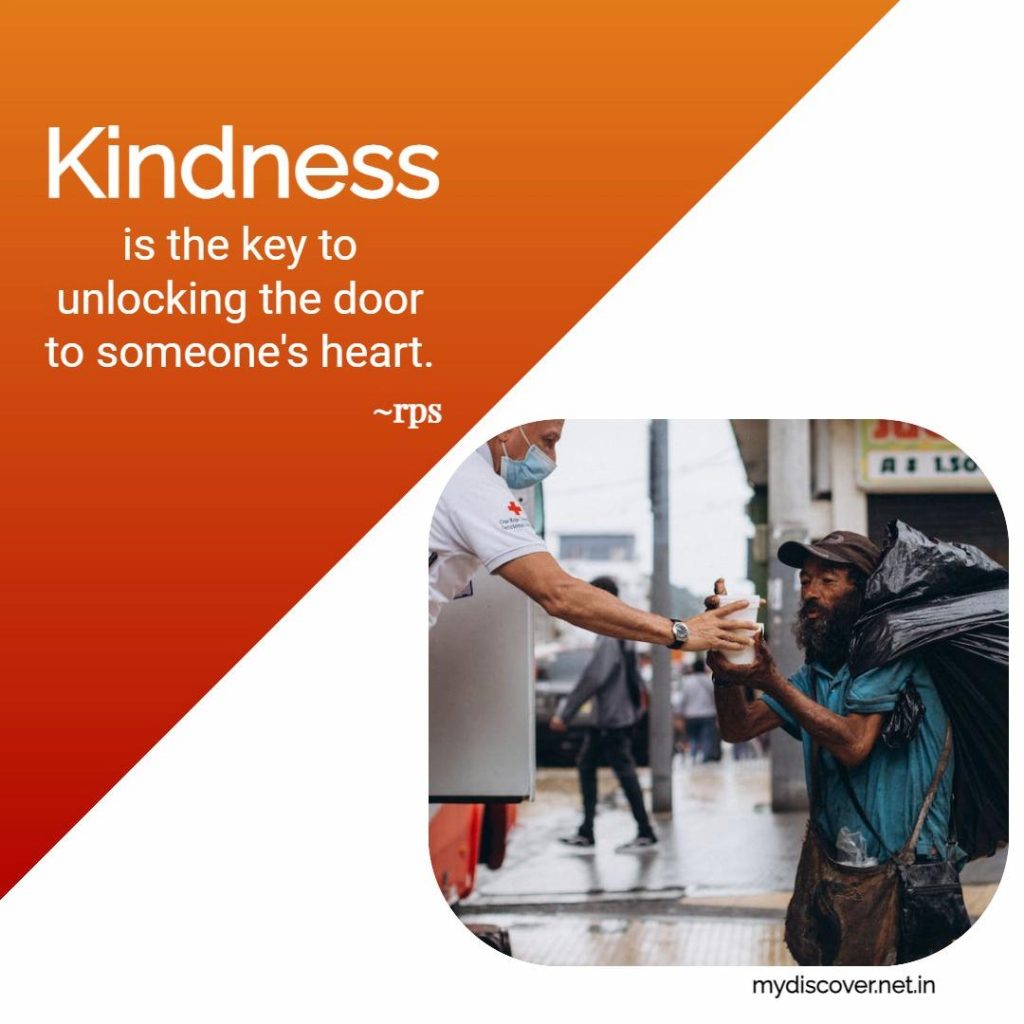 Kindness is the key to unlocking the door to someone's heart. Quotes